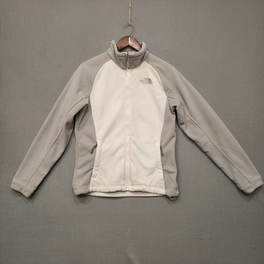 North Face Women's Full Zip Fleece‎ Long Sleeve Jacket Size Medium